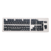 OEM DIY 108 Keys Keycap Sets Black White OEM XDA Profile Blank ABS Keycaps