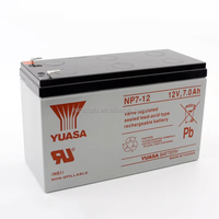 Batterie d'ascenseur d'hôtel moderne YU**SA 12V 7AH NP7-6 NP7-12, batterie au plomb scellée, utilisation solaire