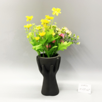 Vase en céramique de poterie décorative nordique Vases en porcelaine de fleur pour la décoration de la maison