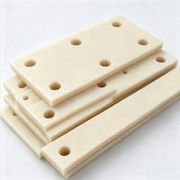 Pièces usinées CNC en nylon POM de précision personnalisées, pièces usinées CNC en plastique, composants industriels légers et durables