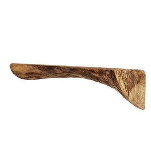 Estante de pared flotante de madera maciza, estantería para dormitorio, estante para platos de cocina, sala de estar almacenamiento para, estantes para sofá, decoración de pared - Product Image 6