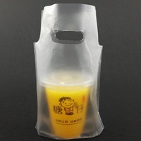 Double gobelet jetable en plastique, lot de, emballage de boisson, pochette pour T-shirt, pour le café