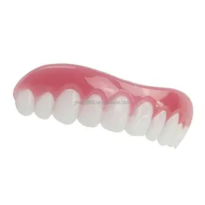 批发自然舒适保护您的牙齿，恢复自信微笑假牙牙齿硅胶假牙