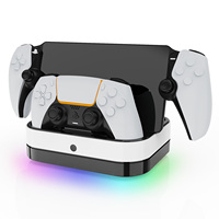 Station de charge pour console de jeu P5, support de charge double pour manettes P Portal