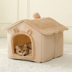 בית מחמד מתקפלת בית חתול נשלף לרחיצה בית גור מערת ספה בית עבור כלבים קטנים ובינוניים מיטות חיות מחמד מיטות חיות מחמד - Product Image 6