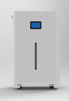 Batteries au lithium LiFePO4 solaires personnalisées 48V 100Ah-300Ah 5-15KWh 5-15KW avec cellules de qualité A, BMS, en boîtier sur roues, certifiées CE 6000+