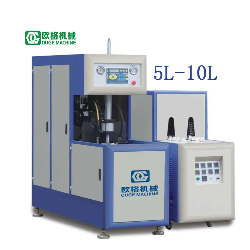 Mesin Tiup PET Botol Air atau Bumbu 5L 10L Pabrikan Tiongkok