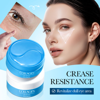 Patchs pour les yeux au collagène FAYANKOU, marque privée, anti-rides, réparateurs, hydratants et nourrissants pour femmes