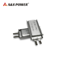 Baterai Lithium Polymer 3.7V 250mAh OEM Pabrik AS601530 untuk Peralatan Perlindungan Lingkungan
