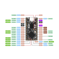 Carte de développement Pro-Micro RP2040 Mini, Raspberry Pi Pico MCU Type-C 4M 16M Flash MicroPython pour projets embarqués DIY