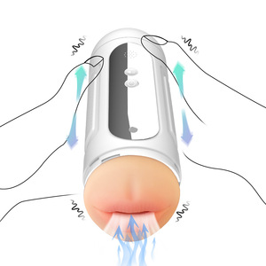 Tise Aircraft Cup - Juguete Sexual Masculino Eléctrico Inteligente con Vibración Multifrecuencia y Simulación de Doble Canal para Masturbación - Product Image 2