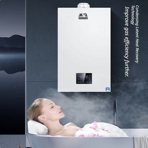 Chauffe-eau sans réservoir au gaz naturel électrique mural SANFEI 24kW 8-12L Échangeur de chaleur en acier inoxydable Contrôle par application Batterie - Product Image 5