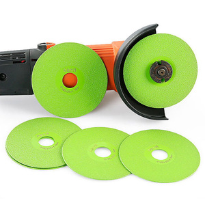 100mm Laser Gelaste Nitride Diamant Tegelzaagblad Marmer Zaagblad Keramiek Glas Jade Slijpschijf voor Hoekfrees Rotatie - Product Image 2