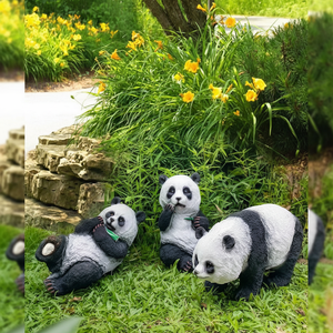 Luces LED con diseño de panda para exteriores IP65 para decoración de parques, jardines y eventos - Product Image 1