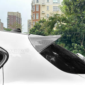 Pour Alfa Romeo Stelvio 2017+ Kit Carrosserie Aileron de Toit Arrière Aile de Toit Arrière Spoiler de Toit Aileron Arrière Accessoires Auto - Product Image 3