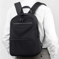 Nueva Mochila Unisex de Poliéster con Cierre, Gran Capacidad, Impermeable, para Viajes Diarios, con Compartimento para Laptop de 14 Pulgadas, para Estudiantes de Secundaria