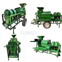 Machine à décortiquer et à égrener le maïs, le soja et le sorgho, à moteur diesel, pour la ferme, à vendre