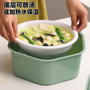 Couverture alimentaire en plastique multifonctionnelle, isolation thermique, anti-poussière, transparente, pour le rangement de la cuisine, 80059 - Product Image 4