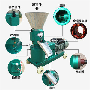 Nouveau modèle de moulin à granulés de paille d'herbe presse à granulés de <span class=keywords><strong>bois</strong></span> <span class=keywords><strong>pour</strong></span> poulet - Product Image 3