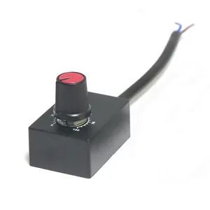 Yxo yuxinou interruptor touch cor única led, lâmpada com regulação por toque, interruptor liga/desliga