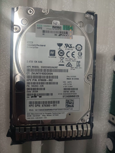 ฮาร์ดไดรฟ์ 881457-B21 และ 881507-001 ขนาด 2.4TB SAS 12G 10K RPM SFF พร้อม Smart Carrier มีสินค้าในสต็อก รับประกัน 1 ปี - Product Image 1
