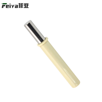 Amortisseur linéaire hydraulique à fermeture douce pour porte d'armoire de cuisine en acier inoxydable - Tampon silencieux en métal pour système de quincaillerie de porte coulissante