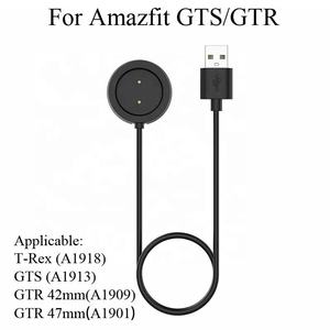 Chargeur pour montre intelligente <span class=keywords><strong>Amazfit</strong></span> GTR <span class=keywords><strong>GTS</strong></span> POP BIP Active Active2 Band 7, station de charge magnétique, câble de charge USB - Product Image 5