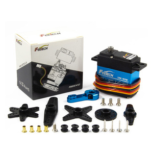 Feetech Không Thấm Nước <span class=keywords><strong>Servo</strong></span> 20Kg 25Kg 30Kg Tốc Độ Cao Kim Loại Bánh Răng Kỹ Thuật Số RC Xe <span class=keywords><strong>Servo</strong></span> Baja <span class=keywords><strong>Servo</strong></span> 25T Cánh Tay Cho 1/8 1/10 RC Xe Ô Tô - Product Image 6