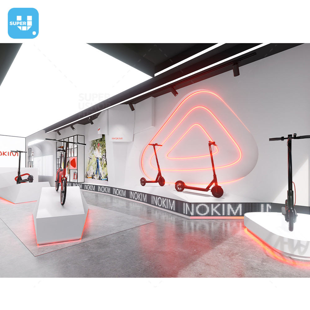 Diseño de tienda E-scooter personalizado