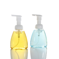 Fabricant Fournitures 300ml PET Transparent Mousse Lisse Visage Lavage des Mains Désinfectant Pompe Moussante Bouteille de Savon Liquide