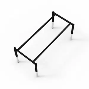 저렴한 도매 사각형 금속 조절 학교 책상 다리 텔레스코픽 스틸 가구 크롬 테이블 다리