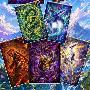Venta al por mayor de Anime japonés: Tablero de arte acrílico raro de Eif Baby Pokemoned, Fan Art Mengka, Caja de sobres misteriosos de cartas doradas 151 para juego de cartas - Product Image 2