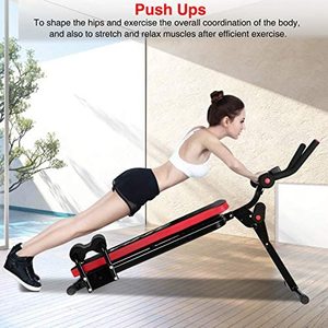 Banco de ejercicio Ab, máquina de entrenamiento abdominal, Banco plegable para sentarse, equipo de ejercicio de cuerpo completo, ejercicio para sentarse - Product Image 2