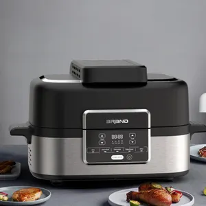 Multifunktion kocher Slow Cooker Elektroherd Luft grill Combo Air Grill Luft fritte use