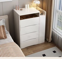 Coiffeuse simple de style minimaliste pour chambre à coucher Table de maquillage minimaliste moderne Table de toilette multifonction