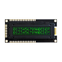 وحدة شاشة OLED من نوع CHUANG LI XIN مقاس 2.26 بوصة بـ 16*02 حرف |   سائق شاشة SSD1311 بـ 16 سن |   واجهة 8 بت متوازية/SPI/IIC |   عالي السرعة
