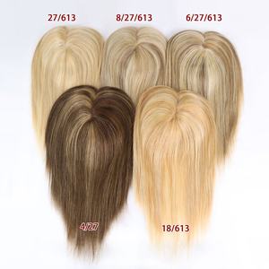 Postizo <span class=keywords><strong>de</strong></span> <span class=keywords><strong>Cabello</strong></span> Humano con Clip, <span class=keywords><strong>de</strong></span> Alta Calidad, con Frente <span class=keywords><strong>de</strong></span> Encaje Mono, Color Rubio Marrón Balayage, <span class=keywords><strong>de</strong></span> 6x6 Pulgadas, <span class=keywords><strong>para</strong></span> <span class=keywords><strong>Mujer</strong></span> - Product Image 2