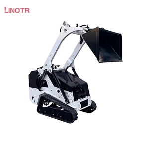 चीनी कारखाने थोक नए डिजाइन मिनी स्किड स्टीड लोडर मिनी फ्रंट लोडर ट्रैक लोडर - Product Image 2