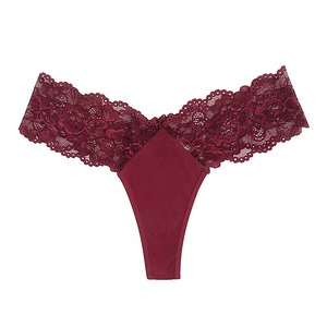 Vente chaude en gros de culottes en dentelle pour femmes, string coloré, bikini, tanga, sous-vêtements coquins, fleurs, culottes en dentelle sexy pour femmes - Product Image 5