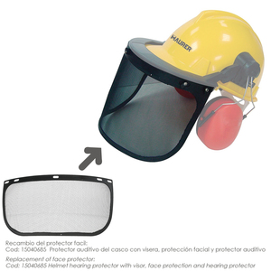 Visiera di Ricambio per Casco con Protezione per le Orecchie, Modello Maurer 99790 - Product Image 2