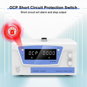 KPS3060D interruttore regolabile DC stabilizzato di alimentazione 30v/60A può preimpostare tensione e corrente con funzione di protezione OCP - Product Image 4