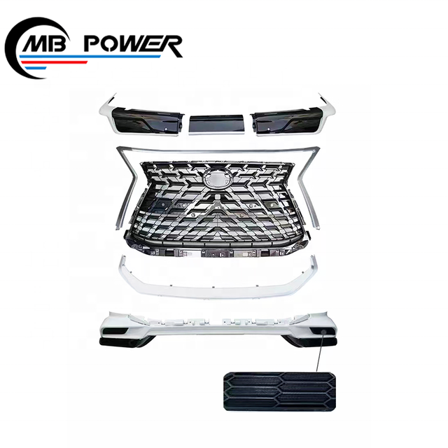 New Arrival Front Bumper Lip Grille Rear Diffuser for Car Accessions Body Parts for LX 570 2016 2017 2018 2019 2020 2021 Bodykit