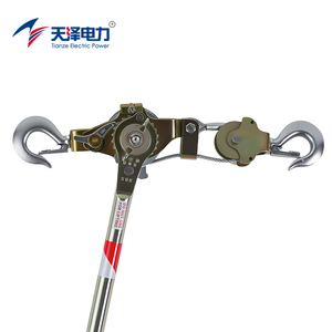 מַגְבֵּהַ ידני Tianze Electric Power P2000 2T  עשוי פלדת סגסוגת מגולוונת עם כבל פלדה וידית הרמה - Product Image 2