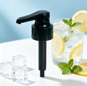 <b>Black</b> Snap On Syrup <b>Pump</b> 5cc 8cc 10cc Food Grade Plastic Beverage Dosing <b>Pump</b> For Coffee Bar Syrup Dispenser Bottle - Product Image 2