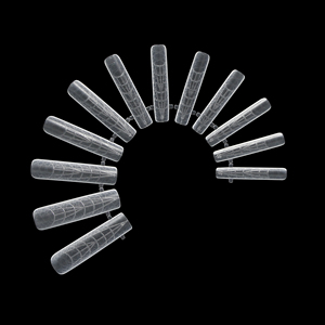 120 Moules Carrés en Plastique pour Ongles, Double Forme, Effet Serpent 3D, Extension, Gel Acrylique, Outil Rapide de Construction pour Salon de Manucure et Nail Art - Product Image 5