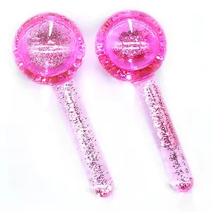 OEM Private Label Custom Eye Face Massage Beauty Equipment Cold roller ball Freeze Facial Ice Globes For Face Skin Care