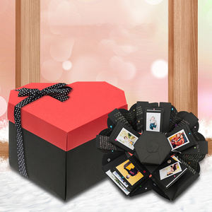 <span class=keywords><strong>Caja</strong></span> de Regalo de Cartón Rígido con Diseño de Álbum de Fotos, para <span class=keywords><strong>Dulces</strong></span> de Chocolate, Graduación, Sorpresa, Mini <span class=keywords><strong>Caja</strong></span> <span class=keywords><strong>Explosiva</strong></span> - Product Image 4