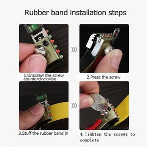 Fionda da giardino in lega Laser ad alta potenza linea rossa veloce Presse in pelle piatta catapulta altre forniture da giardino W24-364 - Product Image 6