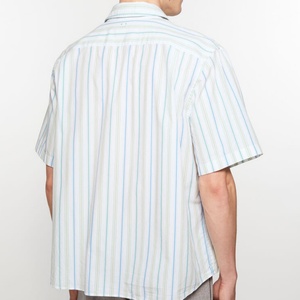 เสื้อเชิ้ตแขนสั้นคอเต่าทรงหลวมสไตล์วินเทจพิมพ์ลายการ์ตูนแฟชั่นใหม่สำหรับผู้ชาย - Product Image 6