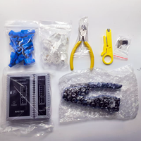 Kit d'outils réseau Kit de testeur d'installation réseau Kit de combinaison de pinces à fil pour la maison